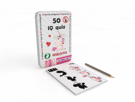 Podróżne łamigłówki The Purple Cow - 50 IQ Jednorożce