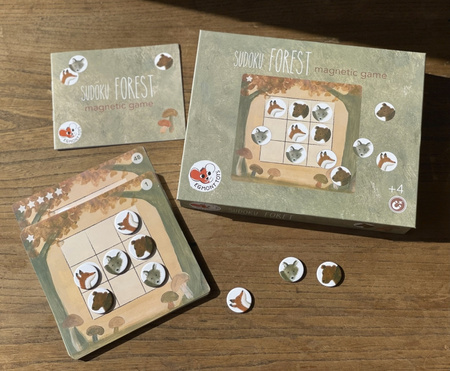 Gra magnetyczna Las sudoku | Egmont Toys®