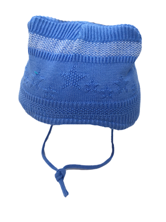 Czapka zimowa przejściowa Maximo Baby z troczkami 