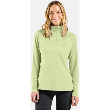 Bluza bez kaptura rozpinana ODLO ESSENTIAL CERAMIWARM Mid layer 1/2 zip