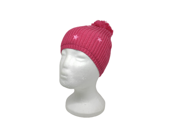 czapka zimowa Maximo Teens Girl ciemny fiolet