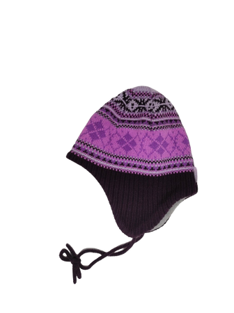 czapka zimowa Maximo Teens Girl ciemny fiolet