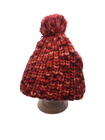 czapka zimowa Maximo Teens Girl ciemny fiolet