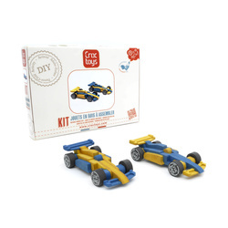 DIY Drewniany pojazd: 2 x Formuła | Croc Toys®