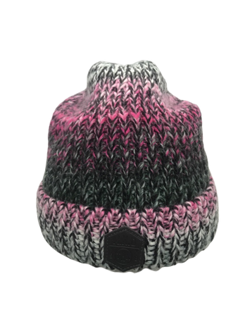 Czapka przejściowa zimowa Maximo Kids róż zieleń melanż