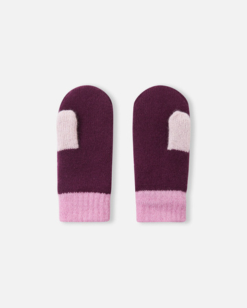 Mittens (knitted) REIMA Luminen Mauve Pink