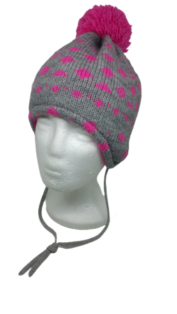 czapka zimowa Maximo Teens Girl ciemny fiolet