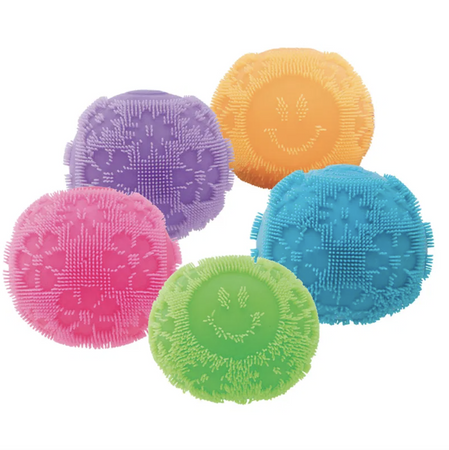 Schylling Gniotek Fuzz Ball Flower Power (SET:12 szt) | Bigjigs Toys®