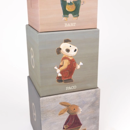 Piramida tekturowa Przyjaciele | Egmont Toys®