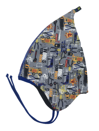 Czapka zimowa przejściowa Maximo Mini z troczkami