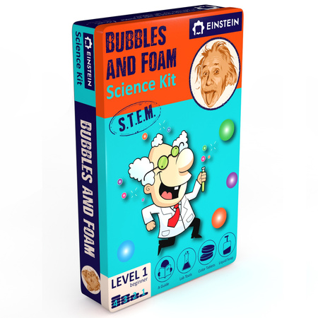 Zestaw do robienia eksperymentów The Purple Cow Einstein - BaÅki i piana