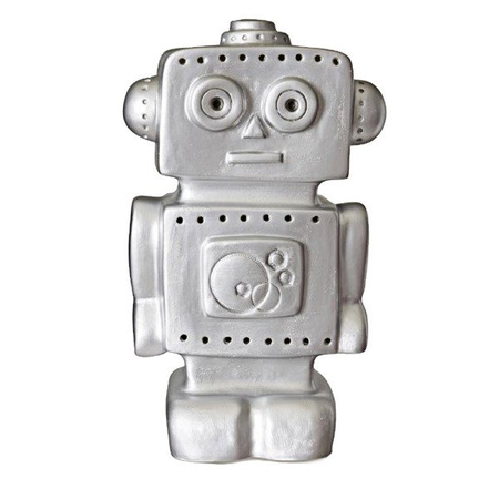 Lampka nocna LED, Robot, srebrna | Egmont Toys®