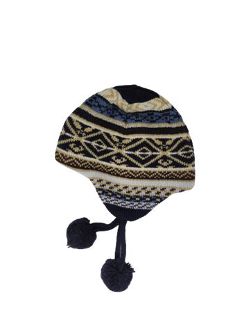 czapka zimowa Maximo Teens Girl ciemny fiolet