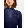 Bielizna termoaktywna z długim rękawem ODLO PERFORMANCE WARM BLACKCOMB BL TOP turtle neck l/s half zip