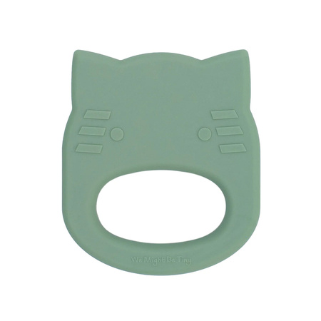 Silikonowy gryzak We Might be Tiny Kot - Sage