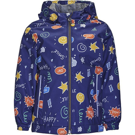 Kurtka membranowa wiosenna Killtec Gwyn Mini granatowa z wzorem