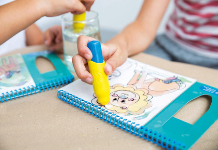 Kolorowanka wodna Apli Kids - Dżungla