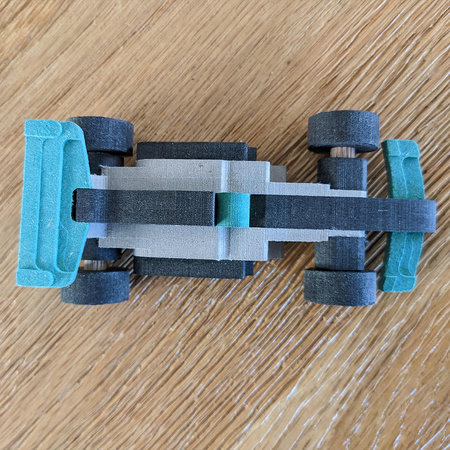 DIY Drewniany pojazd: 2 x Formuła | Croc Toys®