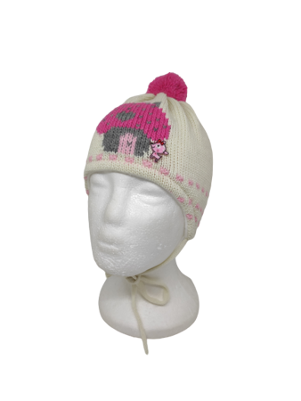 czapka zimowa Maximo Teens Girl ciemny fiolet