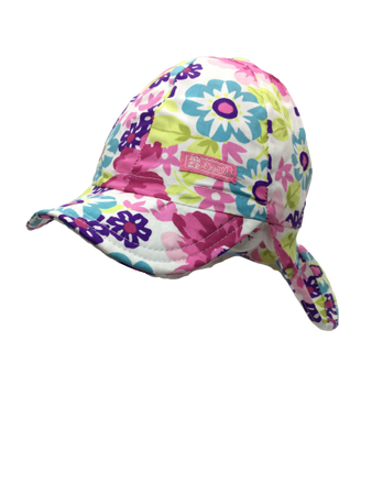 Czapka dziecięca z osłoną na kark Doll UV