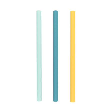 Silikonowe słomki do Bubble Tea 3 szt. We Might Be Tiny - Sun & Sky