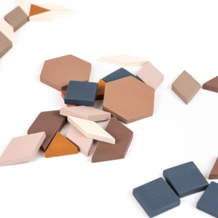 Drewniane klocki - figury do układania | Egmont Toys®
