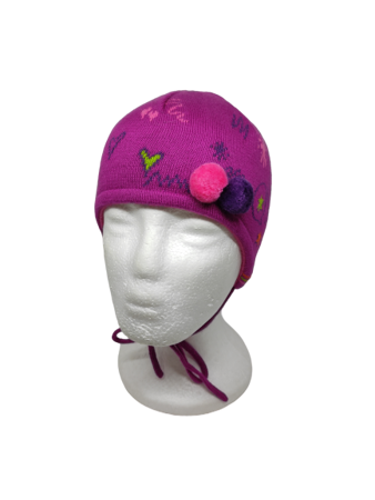 czapka zimowa Maximo Teens Girl ciemny fiolet