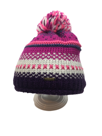 czapka zimowa Maximo Teens Girl ciemny fiolet