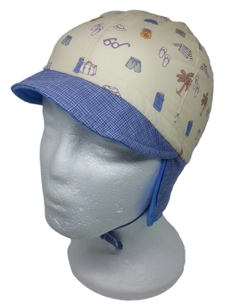 Czapka z daszkiem i osłoną na kark Maximo