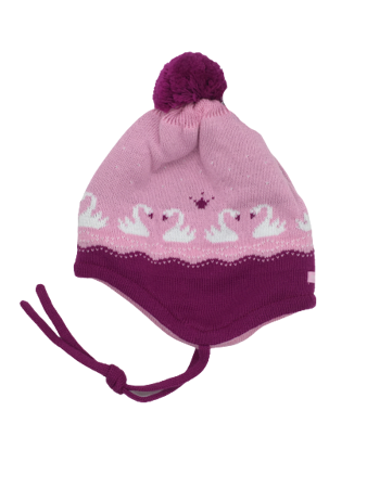 czapka zimowa Maximo Teens Girl ciemny fiolet