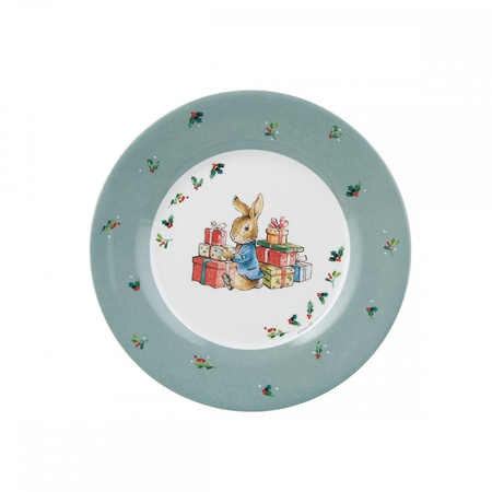 Talerz fi 20 cm Peter Rabbit Christmas Gifts | Petit Jour Paris®