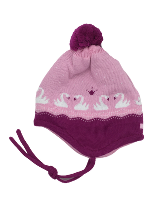 czapka zimowa Maximo Teens Girl ciemny fiolet