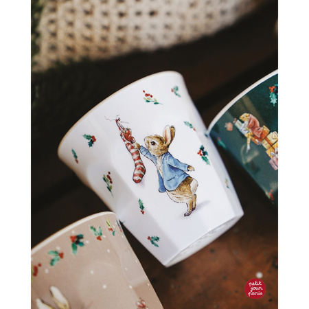 Kubek 220 ml Peter Rabbit Christmas Snow | Petit Jour Paris®