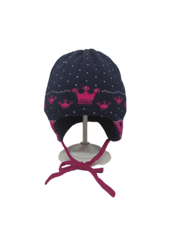 czapka zimowa Maximo Teens Girl ciemny fiolet