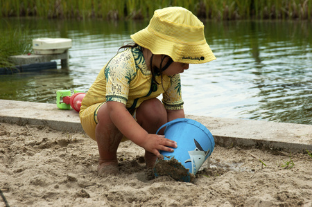 Kapelusz wiosenny letni bawełniany Ducksday Cala UV