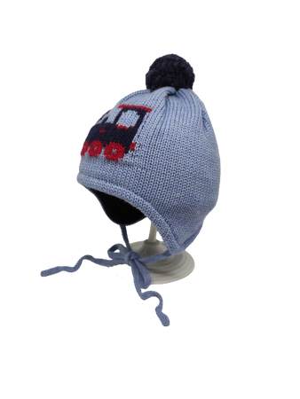 czapka zimowa Maximo Teens Girl ciemny fiolet