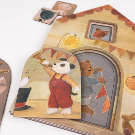 Puzzle wielowarstwowe Przyjaciele | Egmont Toys®