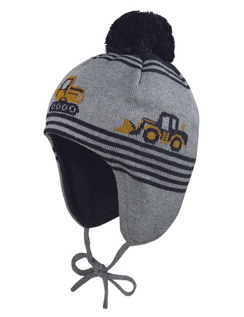 Czapka zimowa dziecięca Maximo Mini z troczkami