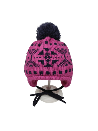 czapka zimowa Maximo Teens Girl ciemny fiolet