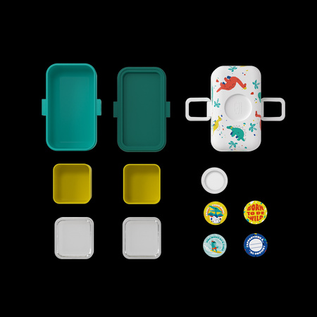 MB-Lunchbox dziecięcy Tresor, Graphic Dino
