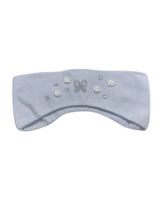 Opaska wiosenna Doll biała