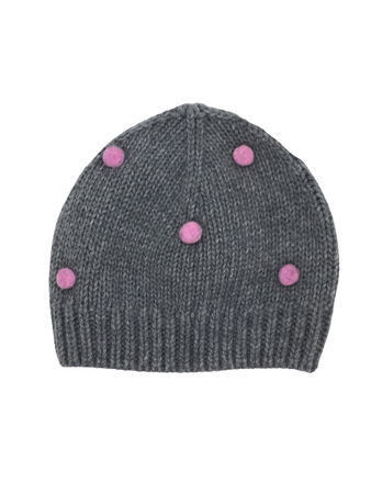 czapka zimowa Maximo Teens Girl ciemny fiolet