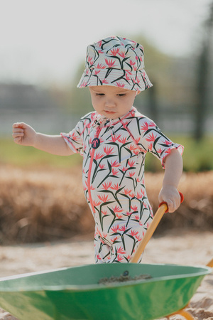 Zestaw UV kombinezon kąpielowy i kapelusz Ducksday Coco