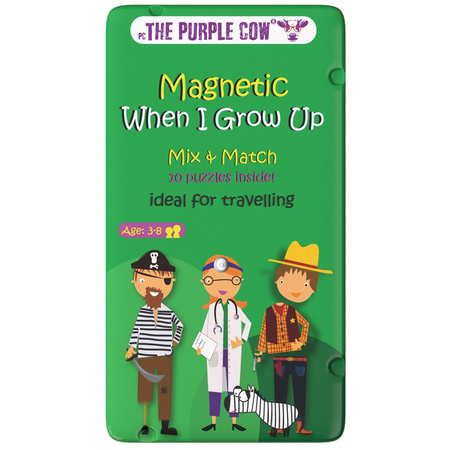 Podróżna gra magnetyczna The Purple Cow - Układanka Zawody