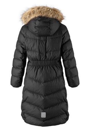 Kurtka puchowa płaszcz Reima Satu Czarny