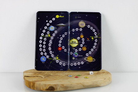 Podróżna gra magnetyczna The Purple Cow - Kosmiczna misja