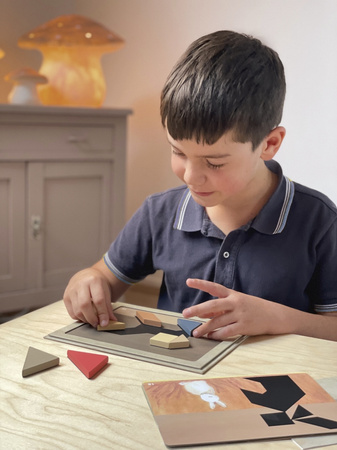 Gra magnetyczna - układanka, Tangram | Egmont Toys®