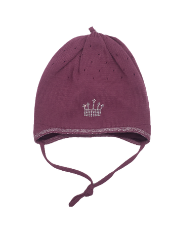 Czapka przejściowa Maximo Baby z troczkami