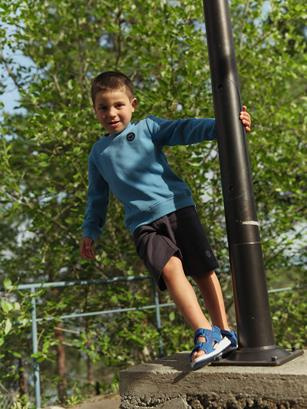 Kurtka softshell Reima Mingan Niebieski