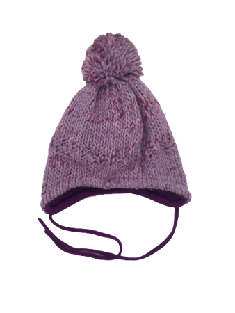 czapka zimowa Maximo Teens Girl ciemny fiolet